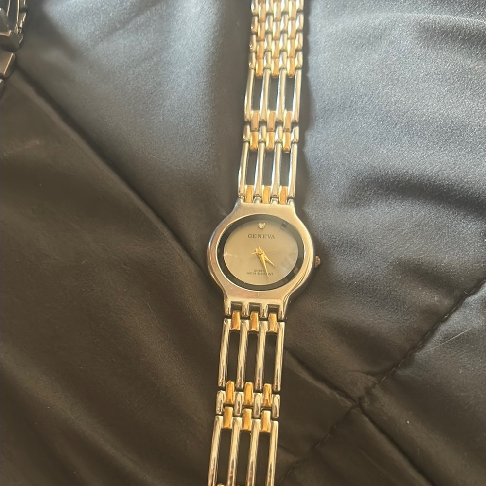 Geneva Women's Gold Watch